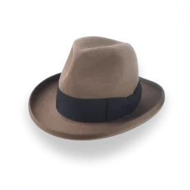 Retro Homburg Hat for Men in Premium Fur Felt | The Phaeton