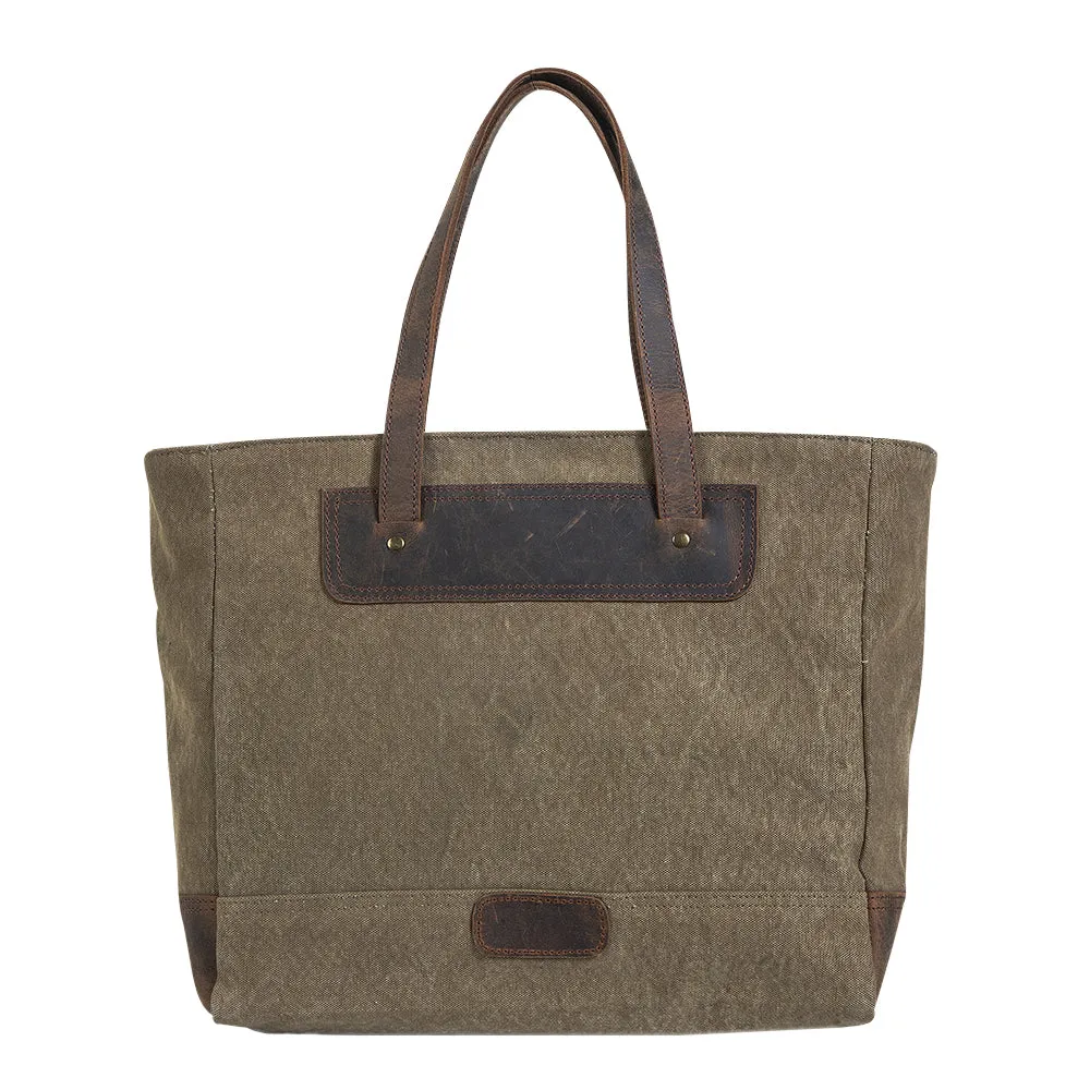 Retro Weathered Tote Bag