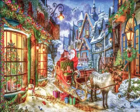 Santa’s Deliveries (1909pz) - 1000 Piece Jigsaw Puzzle