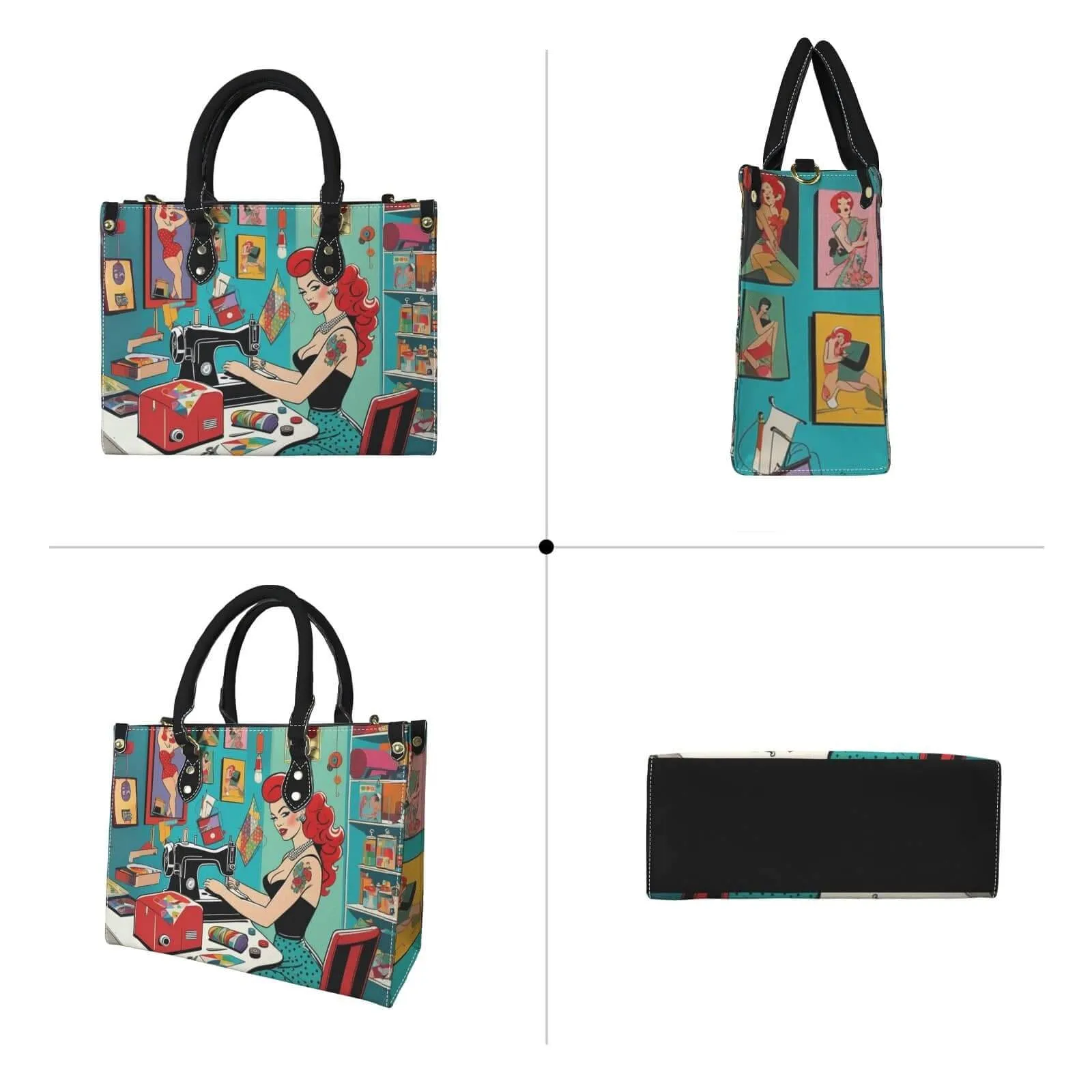 Sewing Scarlett Pop Art Handbag