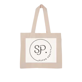 Super Pretty Large Organic Tote Bag