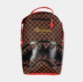 Takeover The Throne Mens Backpack (Brown/Red)