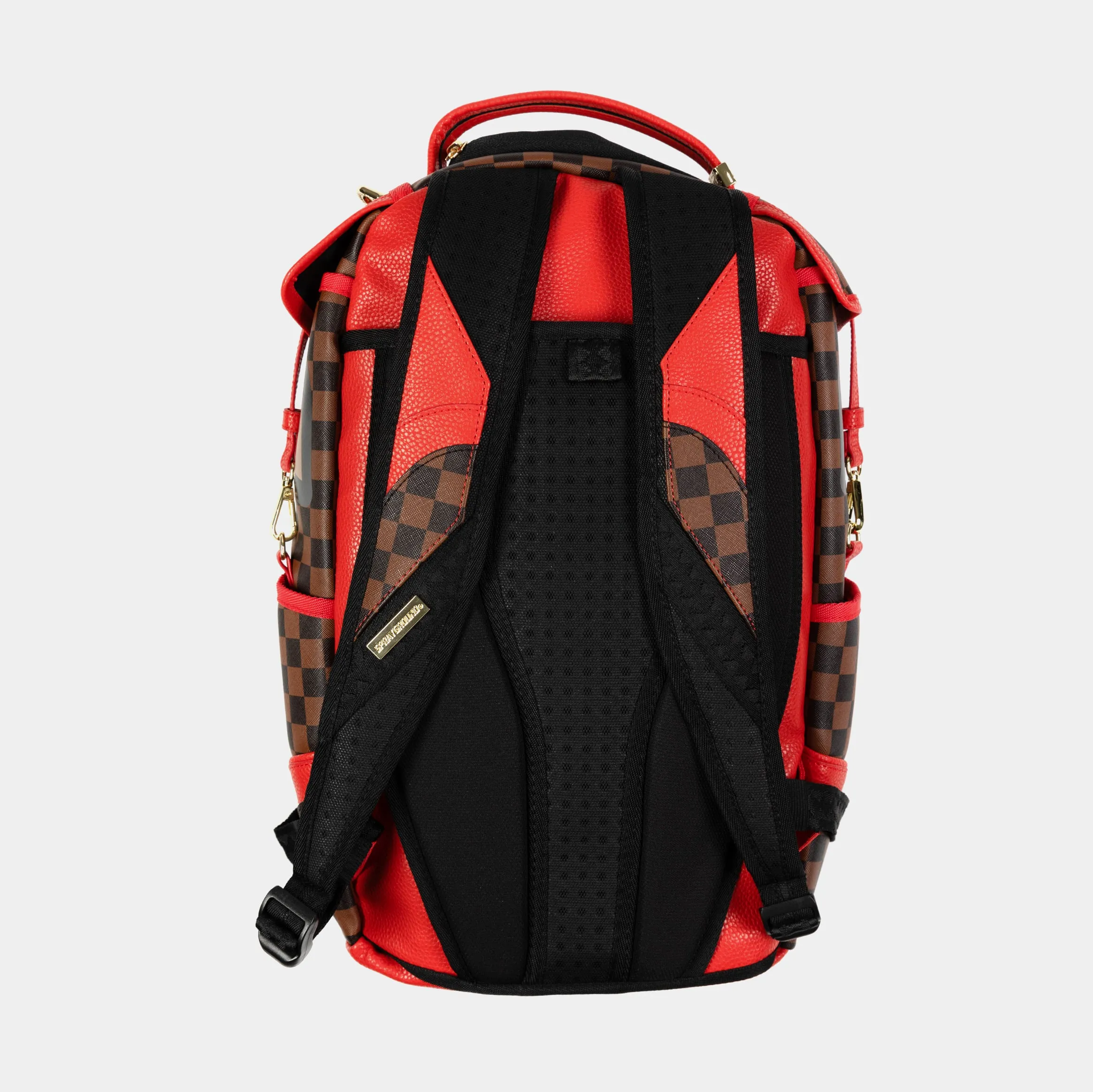 Takeover The Throne Mens Backpack (Brown/Red)