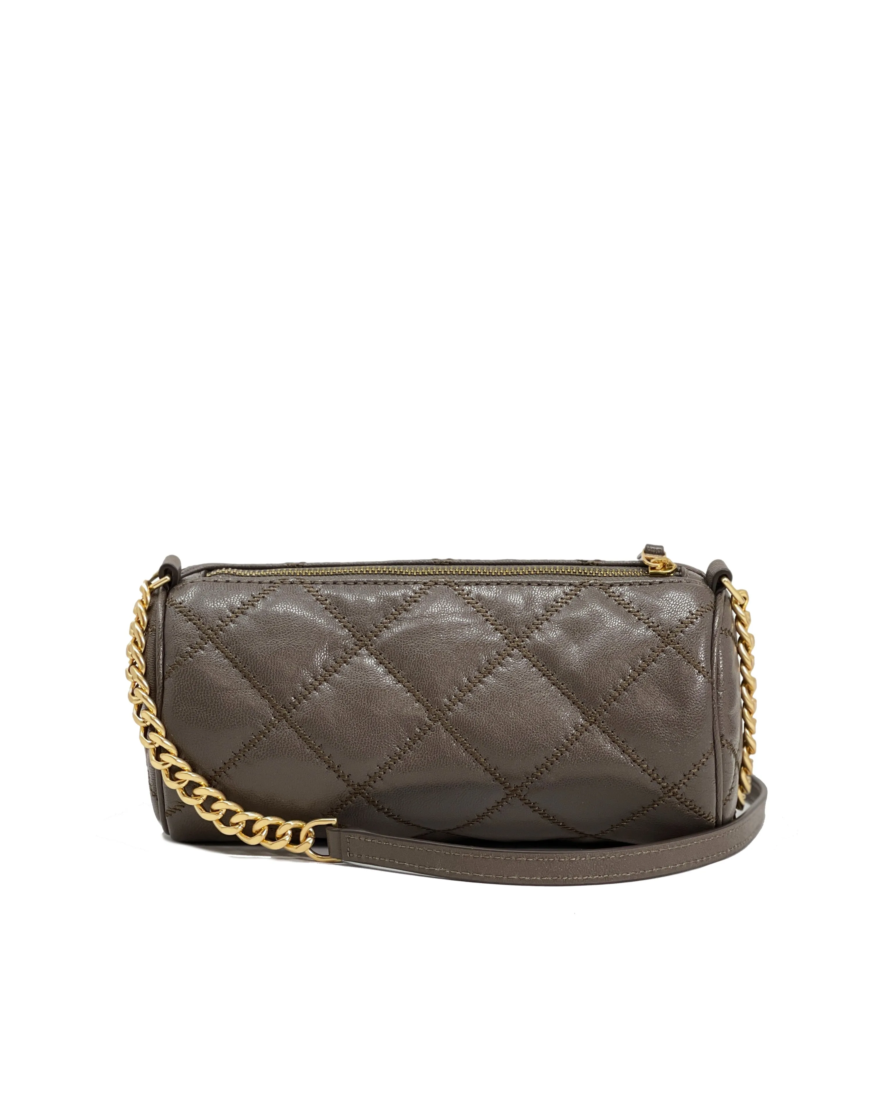 Tory Burch Volcanic Stone Willa Barrel Crossbody Bag