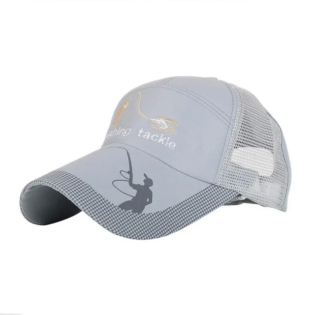 Unisex Men Women Adjustable Fishing Cap Snapback Golf Sports Hat Sun Visor