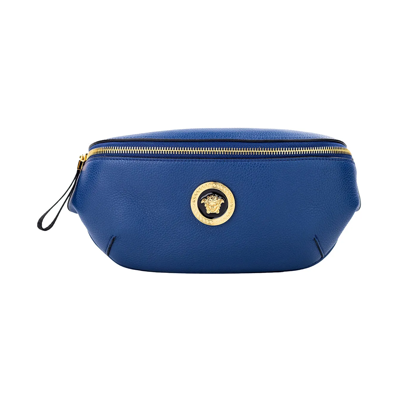 Versace Medusa Navy Blue Belt Bag