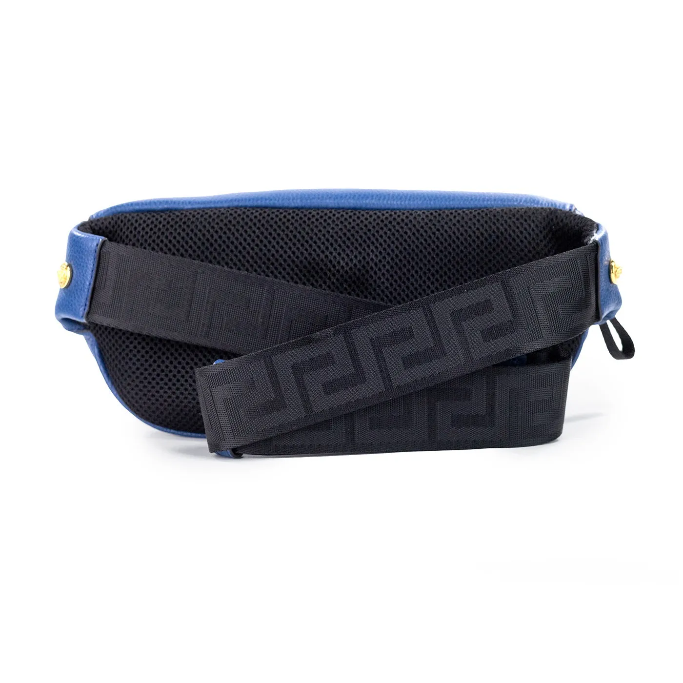 Versace Medusa Navy Blue Belt Bag