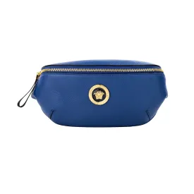 Versace Medusa Navy Blue Belt Bag