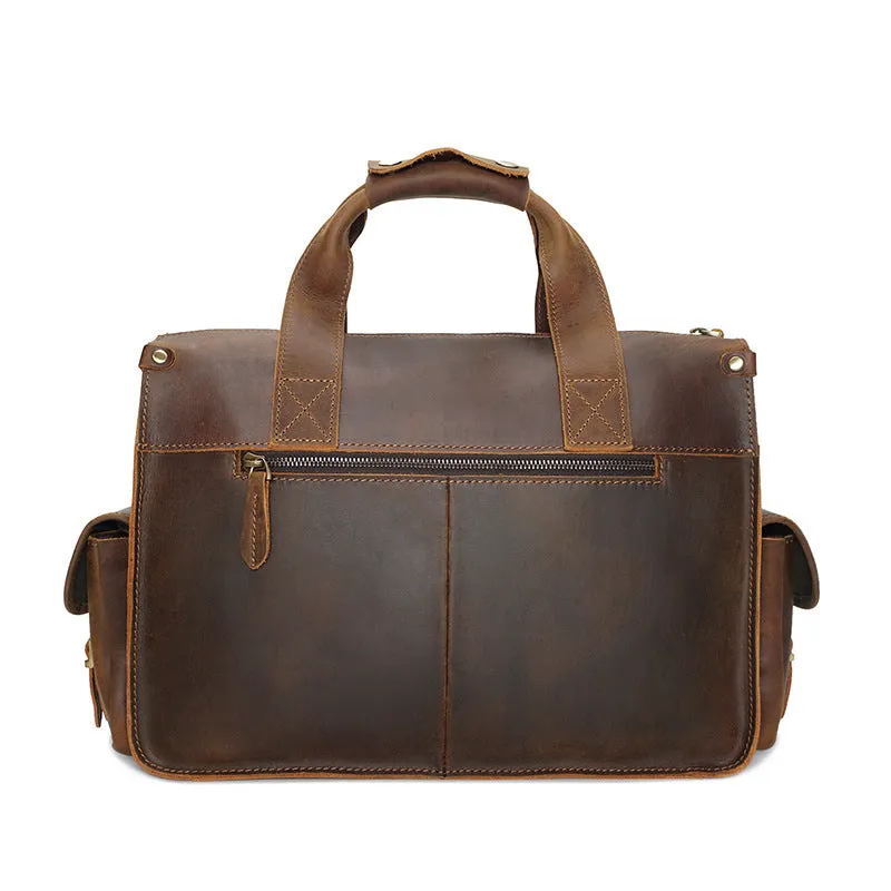 Vintage Leather Briefcases for Men YD-8045