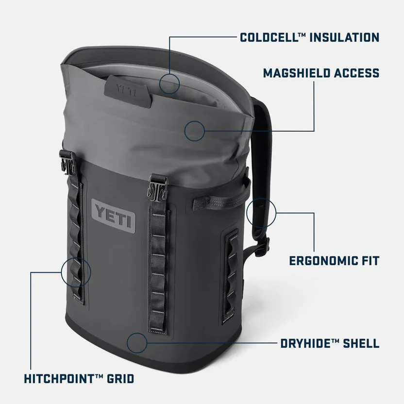 YETI Hopper M20 Backpack Soft Cooler - Charcoal